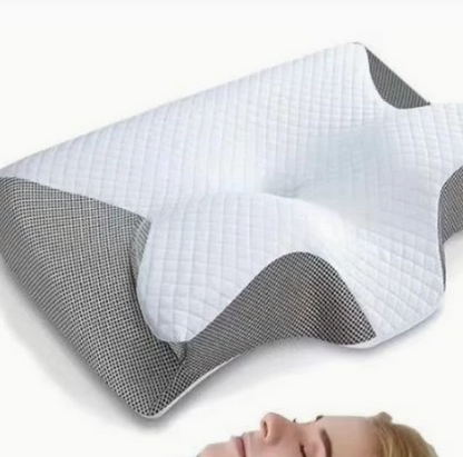 New  butterfly-shaped pillow, neck support pillow, sleep memory pillow, slow rebound, hotel zero pressure pillow, core neck
