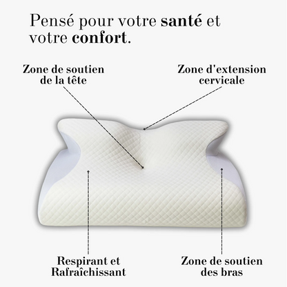 Morphee Pillow®, l’oreiller ergonomique pour un vrai sommeil réparateur