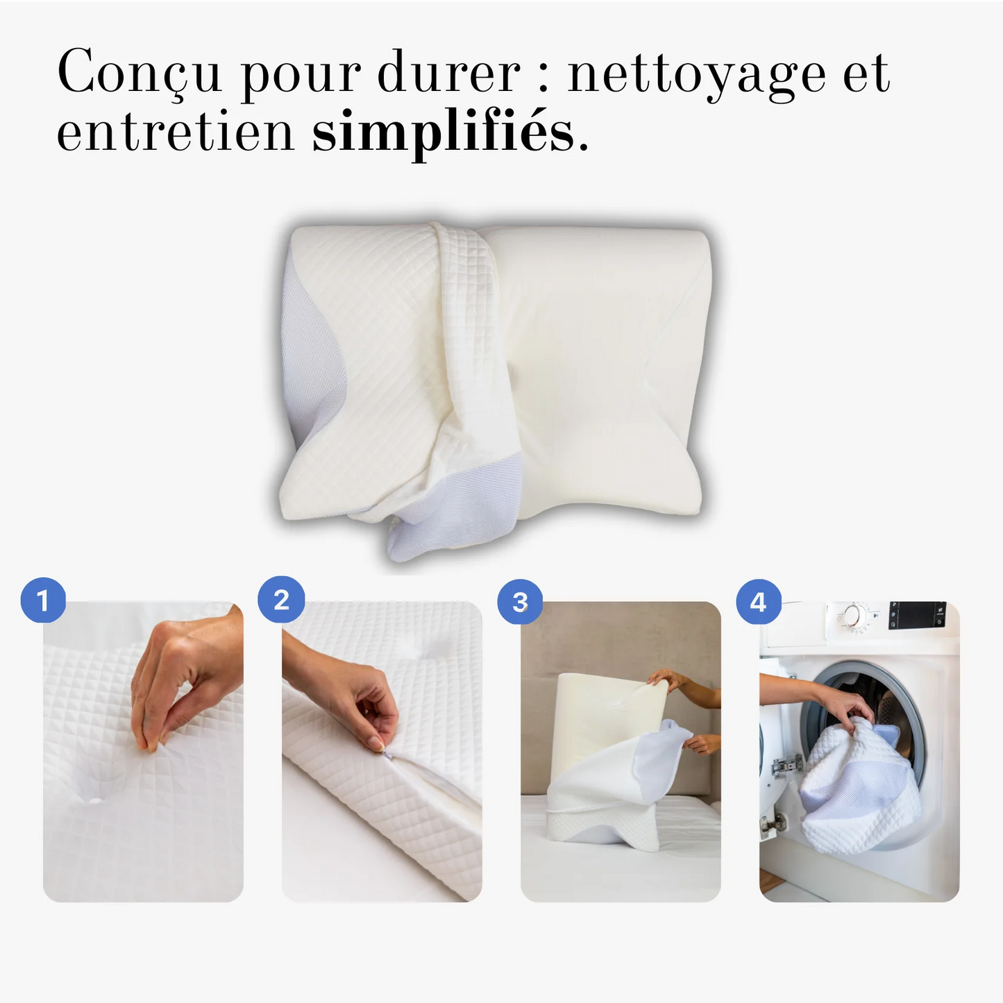 Morphee Pillow®, l’oreiller ergonomique pour un vrai sommeil réparateur