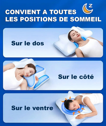 Morphee Pillow®, l’oreiller ergonomique pour un vrai sommeil réparateur